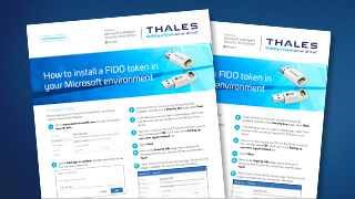 How to install a FIDO token in your Microsoft environment